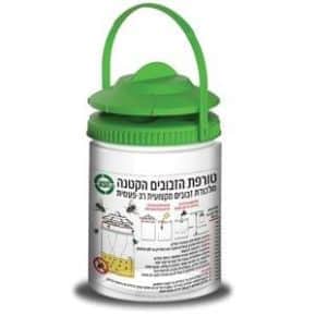 3 יח מלכודת זבובים רב פעמית עם פיתיון עוצמתי