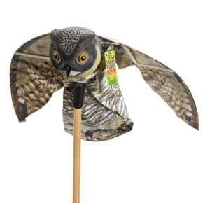 3 יח דחליל להרחקת יוניםינשוף פרוש כנפיים יחידה אחת