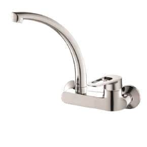 ברז קיר עם פית ברבור קצרה (כיור רחצה) | CAPINERA | 2425A-0