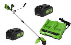 חרמש/קוצץ קנטים 48V(2X24V) נינג''ה עם שתי סוללות 5.0Ah ומטען