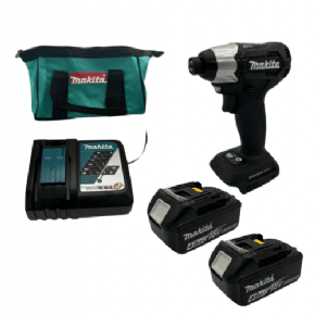 אימפקט 18V | שתי סוללות 6AH ומטען | Makita | XDT15