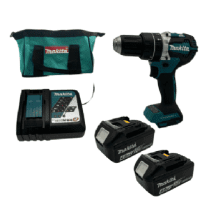 מקדחה 18V | שתי סוללות 3AH ומטען | Makita | XPH12Z