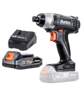 מברגת אימפקט נטענת 18V - סוללה 1.5Ah | מטען 3A האנטר