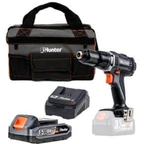 Hunter - מברגה\מקדחה 18V 1.5 ספיריט A 100311-007