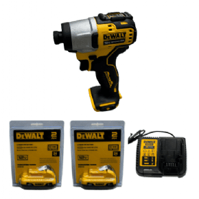 אימפקט 12V | שתי סוללות 5AH ומטען | DeWALT | DCF801