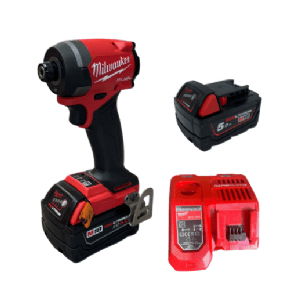 מברגת אימפקט | שתי סוללות 5HA ומטען | 2953-20 | Milwaukee