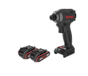 אימפקט 20V | שתי סוללות 2AH ומטען | KRESS | KU280.9