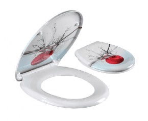 מושב אסלה טריקה שקטה התקנה עילית דובדבן