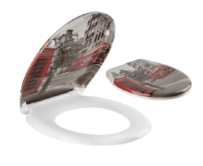 מושב אסלה טריקה שקטה התקנה עילית לונדון