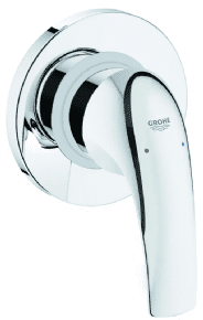 אינטרפוץ 3 דרך אובלי BAUCURVE כרום ניקל GROHE