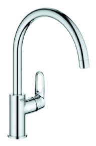 ברז פרח START FLOW כרום ניקל GROHE (פיה ארוכה-מטבח)