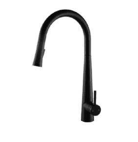 ברז מטבח נשלף Touch - שחור