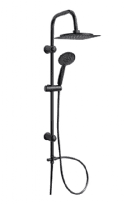 מוט פינוק קבוע וידני "נילי" שחור