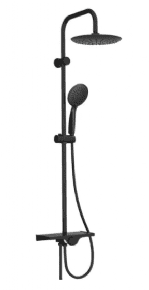 מוט פינוק שחור קבוע וידני