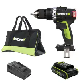 מקדחה 20V | סוללה 2Ah ומטען | WORX | WU189.9