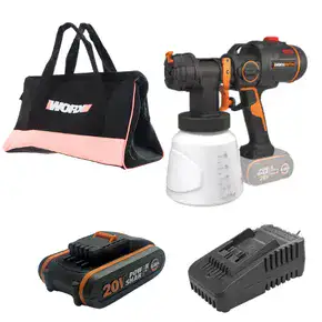 אקדח ריסוס צבע 20V | סוללה 2Ah ומטען | WORX | WX020.9