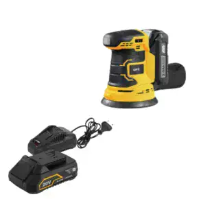 מלטשת 125 ממ + סוללה 2HA ומטען GPT