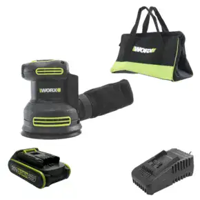 מלטשת נטענת 20V | סוללה 2Ah ומטען | WORX | WU657