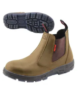 מגף עבודה SB חום בהיר סוליה PU TPU מידה 40