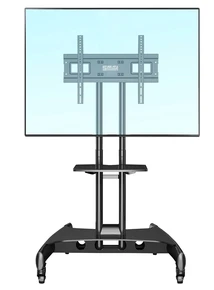מתקן רצפה נייד לתלית מסכים 32-70 אינץ