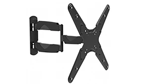 מתקן קיר דו מפרקי לתליית מסכים 26-55 אינץ