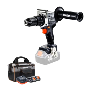 מברגה רוטטת/קודחת בראשלס 18V HD - זוג סוללות 2.5Ah| מטען 3A | תיק בד ייעודי