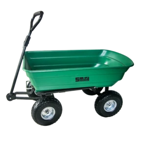 עגלת משא לשטח ולגינה דגם משופר 75 ליטר Heavy Duty | Smith