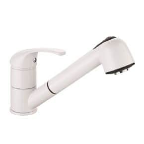 ברז נשלף לבן B&W PALOMA (מטבח)