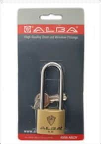 מנעול תליה 40 ג ALBA