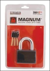 מנעול תלי 13 אחיד MAGNUM