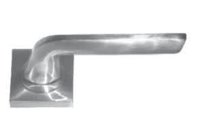 ידית 52 רוזטה מפתח\צילינדר ניקל מוברש