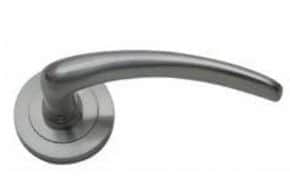 ידית 74 רוזטה מפתח\צילינדר ניקל מוברש