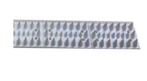 דוקרן פלסטי קצר להרחקת יונים וחתולים 0.45 מטר